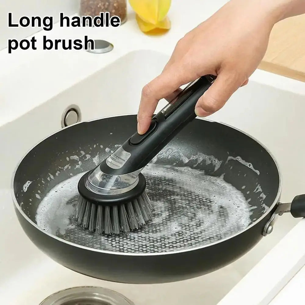 Brosse de Cuisine Ergonomique avec Distributeur TM